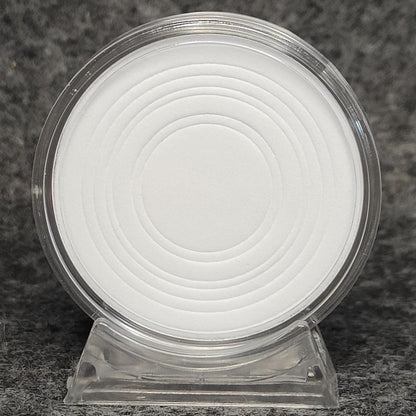 Coin Capsule Display case with stand and foam gasket