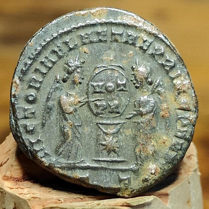 Constantine the Great Roman Coin with Victories Reverse, 306-337AD, AE3 nummus