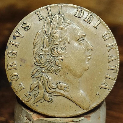 George III spade Guinea gaming token, dated 1701, Georgian brass jetton