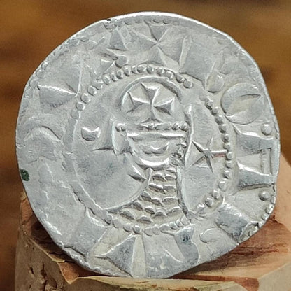 Crusades - Bohémond III, 1163-1201, Denier, Medieval Silver Coin