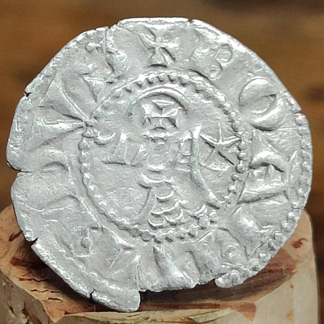 Crusades - Bohémond III, 1163-1201, Denier, Medieval Silver Coin
