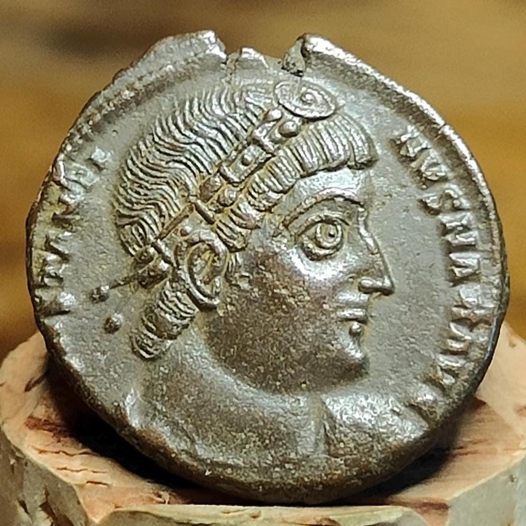 Constantine the Great Roman Coin with Soldiers Reverse, 306-337AD, AE4 nummus