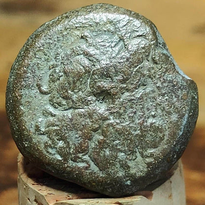 Ptolemy VI Ancient Egyptian coin with Zeus and eagle reverse, 180-170 BC