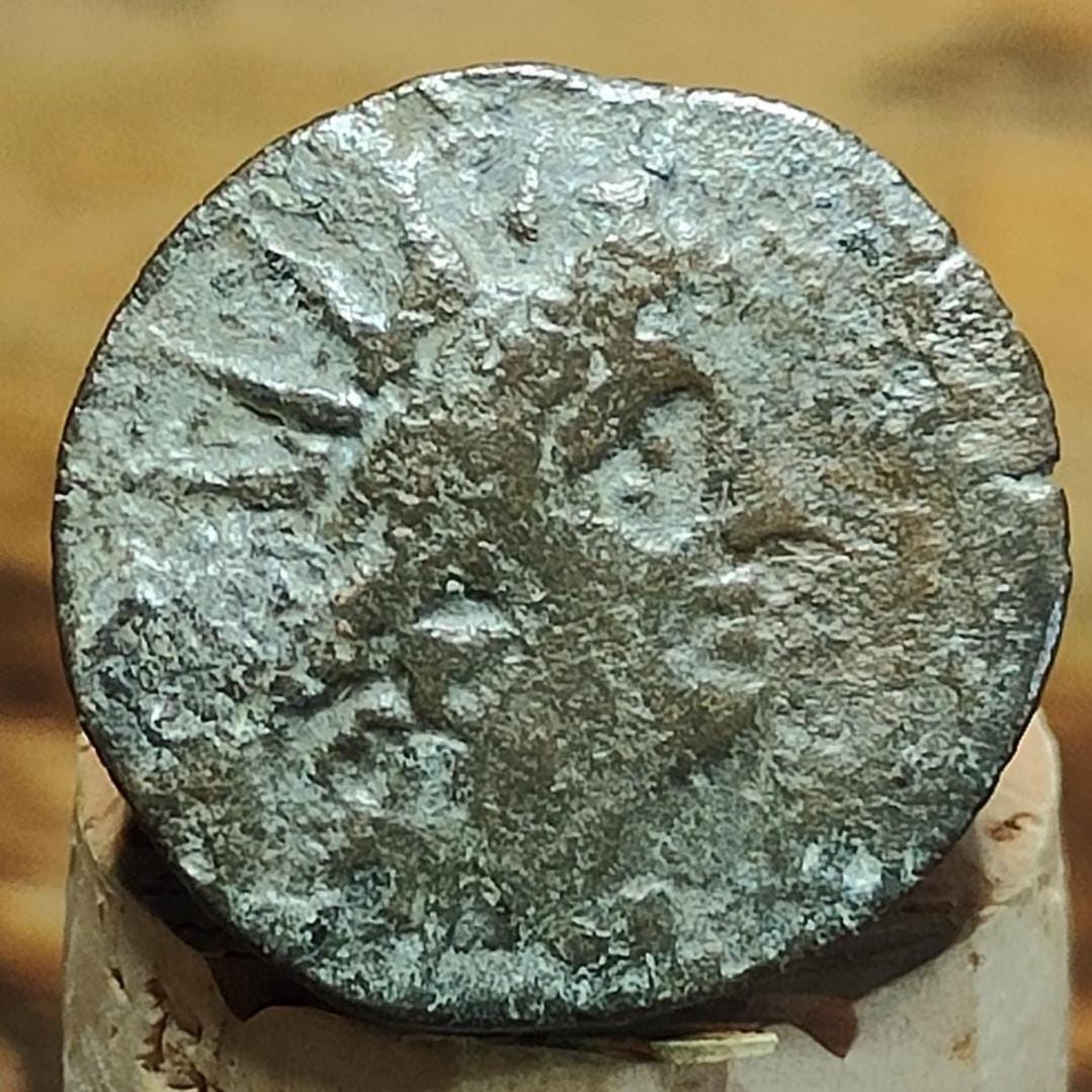 Antiochus III and Cleopatra Thea, Æ, 125-121 BC, Ancient Greek coin