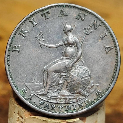 George III Farthing, dated 1799 - Georgian/ Napoleonic war coin