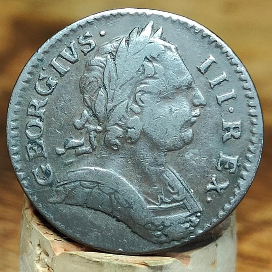 George III Farthing, dated 1773 - Georgian/ Napoleonic war coin