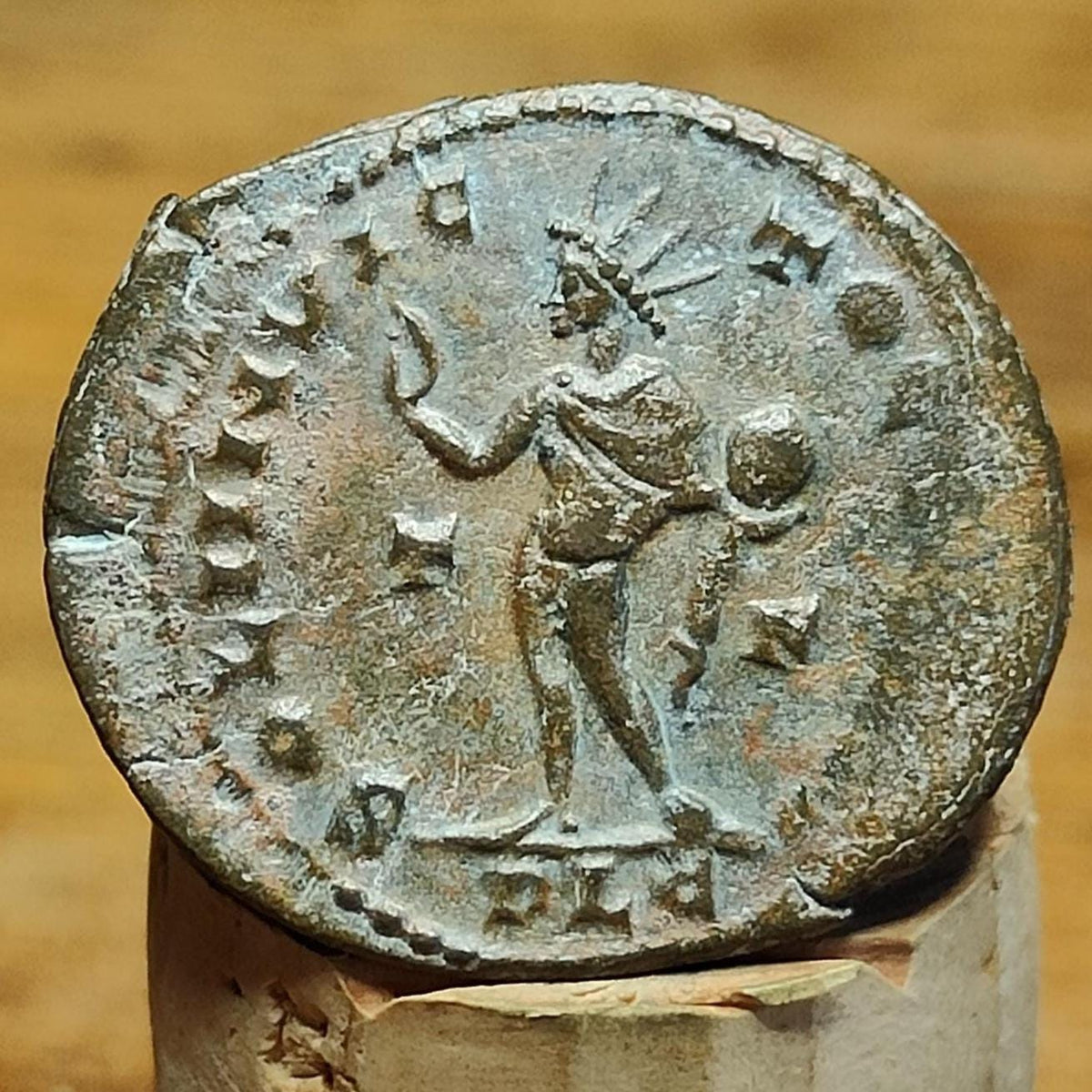 Constantine the Great Roman coin with Sol reverse, 306-337AD, ancient Nummus
