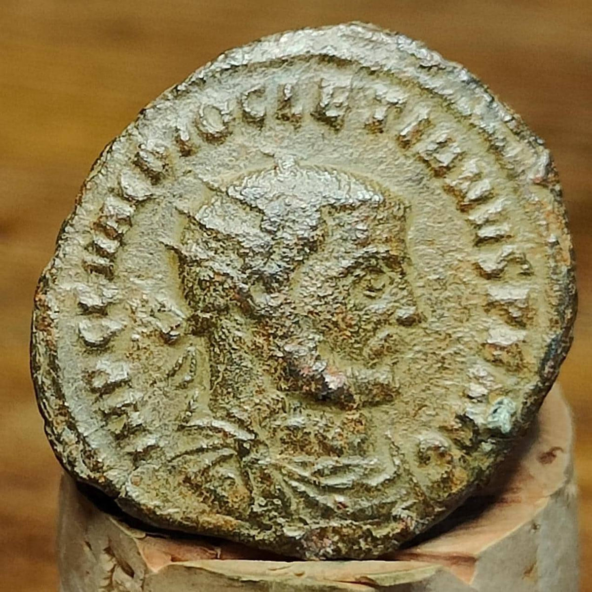 Diocletian Roman Antoninianus with Jupiter reverse, 284-305AD, ancient double denarius coin