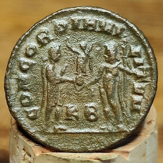 Maximianus with Jupiter reverse Roman Antoninianus, 286-305AD, Ancient coin