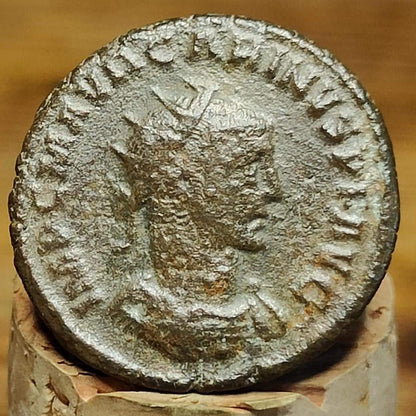 Carinus Roman Antoninianus, Jupiter reverse, ancient double denarius coin,