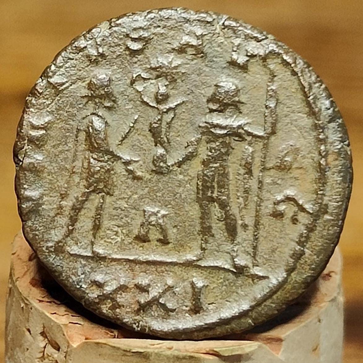 Carinus Roman Antoninianus, Jupiter reverse, ancient double denarius coin,