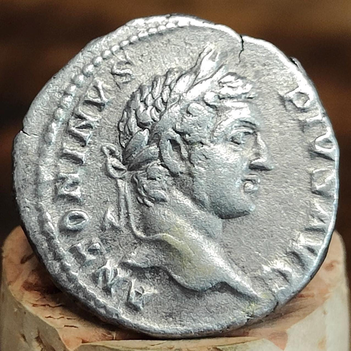 Caracalla Silver Denarius with Libertas reverse, 198- 217 AD, Ancient roman coin