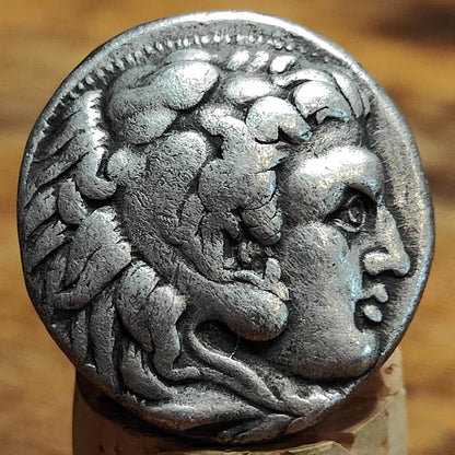 Seleukos I 'Nikator', 311-300 BC, Herakles and Zeus, Silver Tetradrachm, Seleucid Empire, Ancient Greek coin