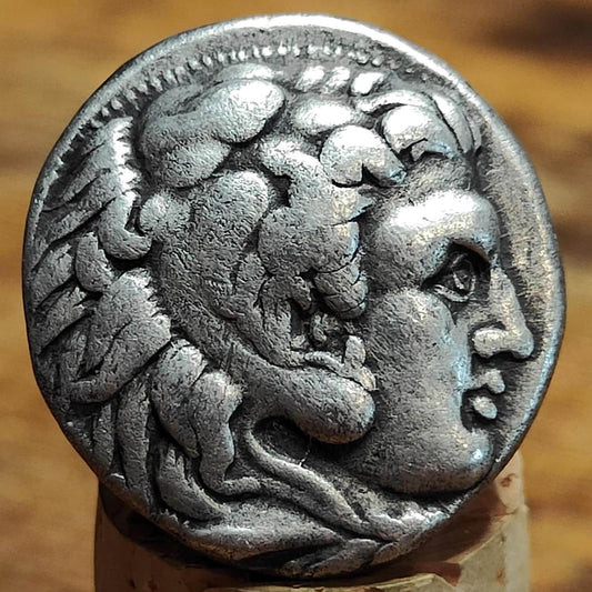Seleukos I 'Nikator', 311-300 BC, Herakles and Zeus, Silver Tetradrachm, Seleucid Empire, Ancient Greek coin
