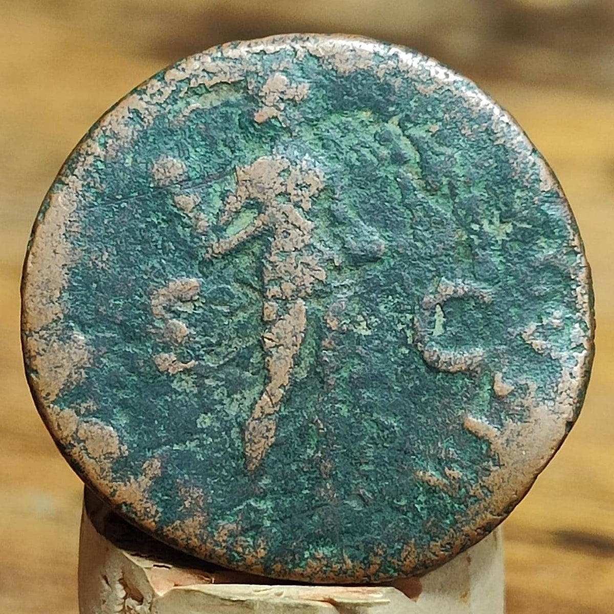 Claudius As Roman Coin, Libertas reverse, 42AD
