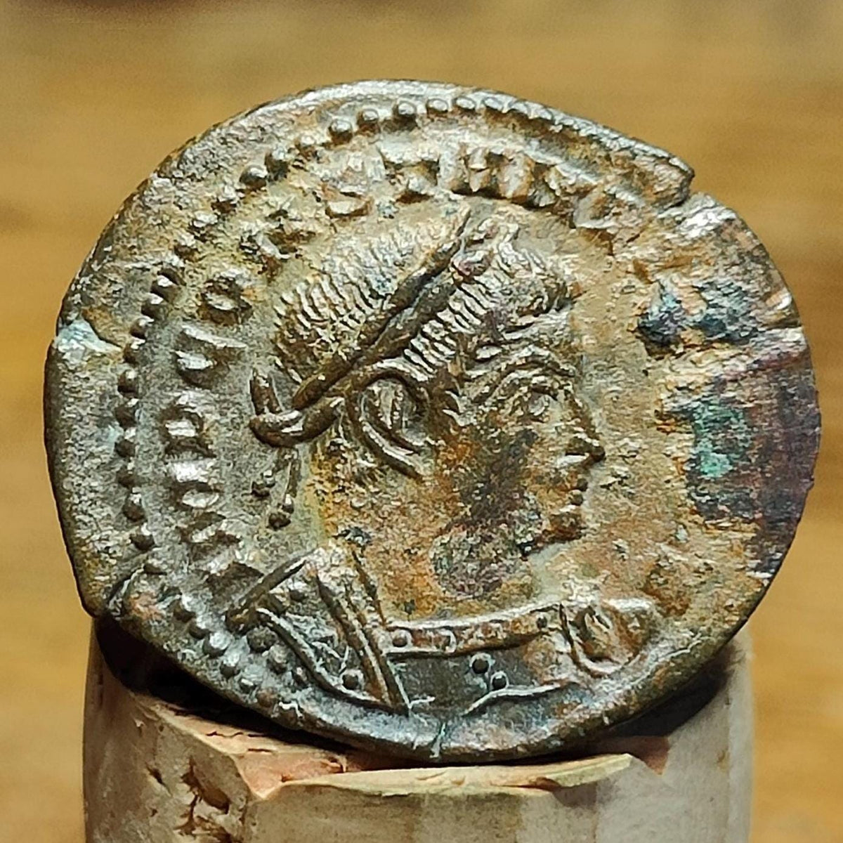 Constantine the Great Roman coin with Sol reverse, 306-337AD, ancient Nummus