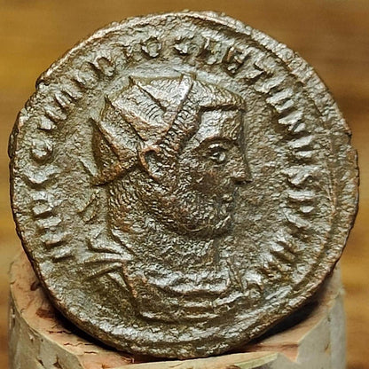 Diocletian Roman Antoninianus with Jupiter reverse, 284-305AD, ancient double denarius coin