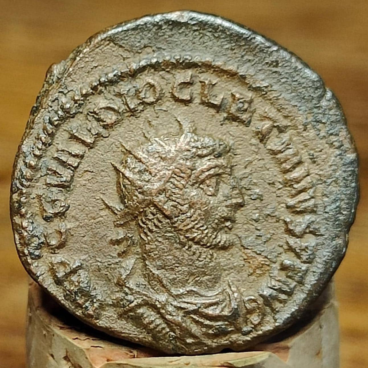 Diocletian Roman Antoninianus with Jupiter reverse, 284-305AD, ancient double denarius coin