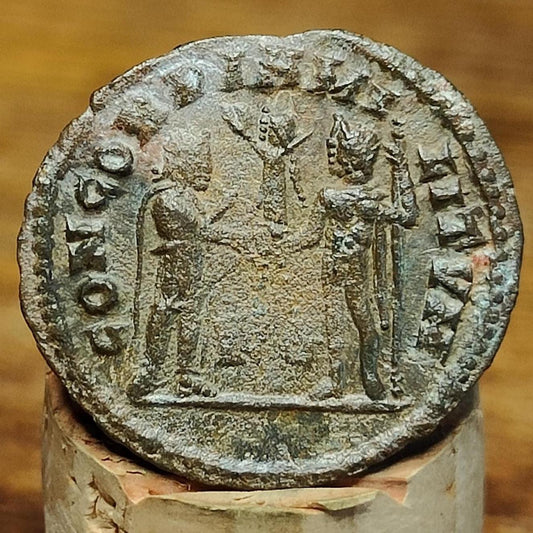 Maximianus with Jupiter reverse Roman Antoninianus, 286-305AD, Ancient coin