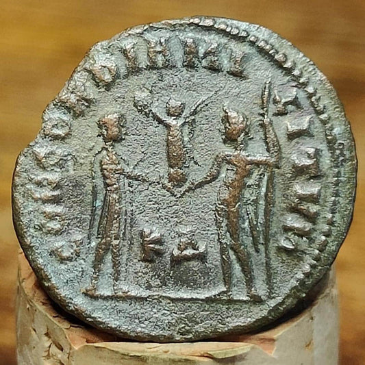 Maximianus with Jupiter reverse Roman Antoninianus, 286-305AD, Ancient coin