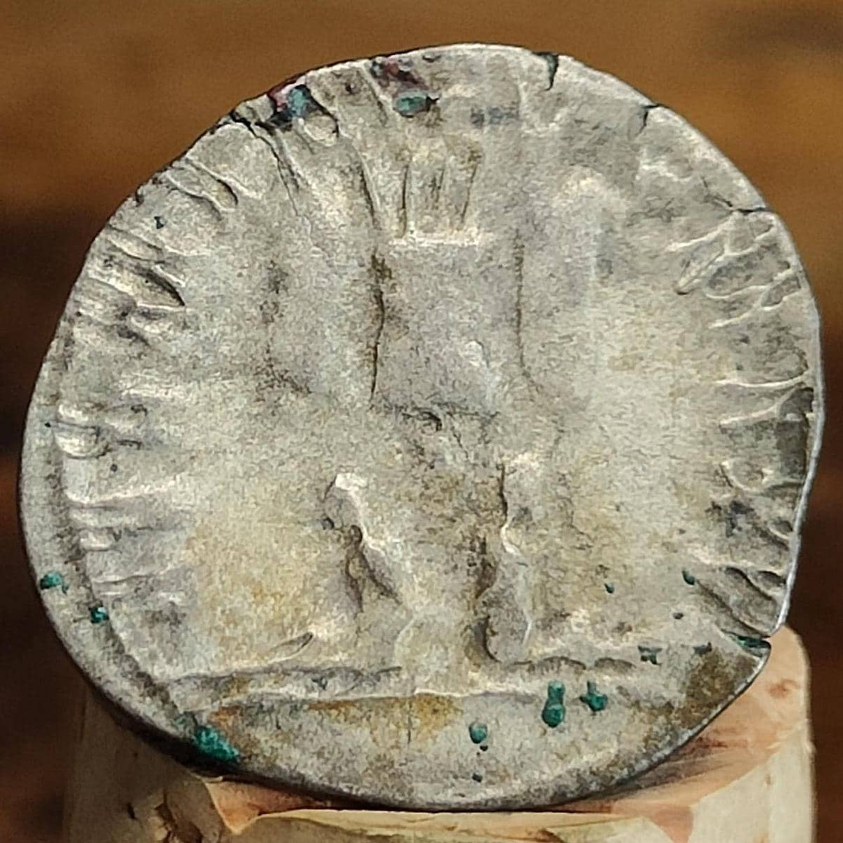 Gallienus Antoninianus, Germanicus Max reverse 253-268AD, ancient Roman coin