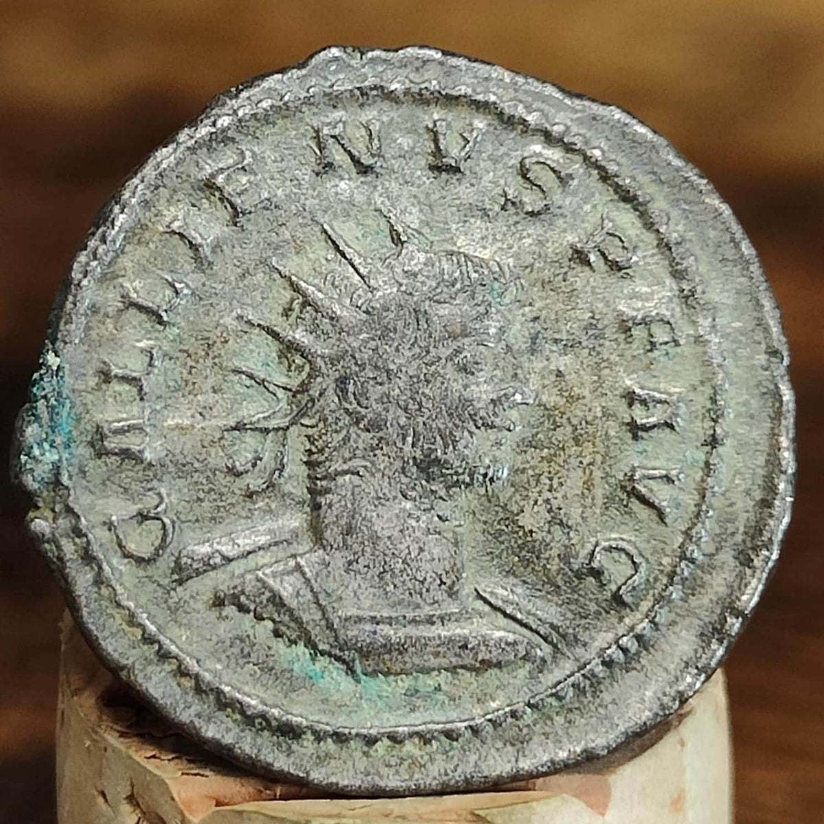 Gallienus Antoninianus, Aequitas reverse, 253-268AD, ancient Roman coin