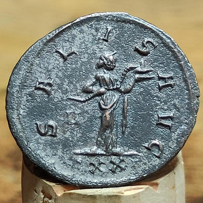 Probus Antoninianus, Mars reverse, 276 - 282AD ancient double denarius coin