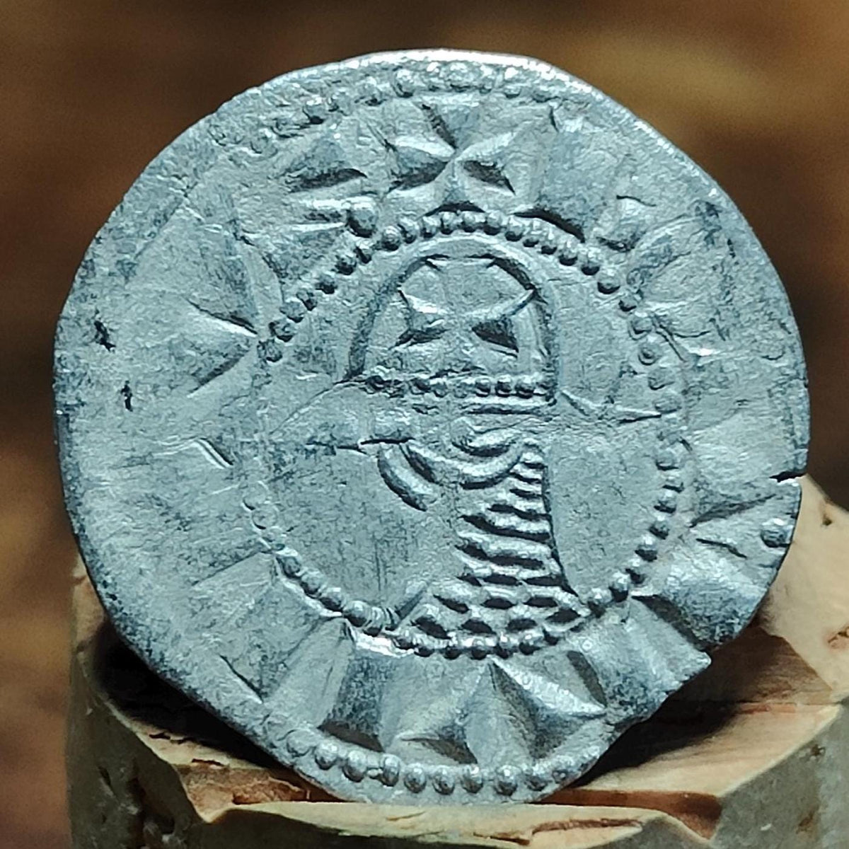 Crusades - Bohémond III, 1163-1201, Denier, Medieval Silver Coin