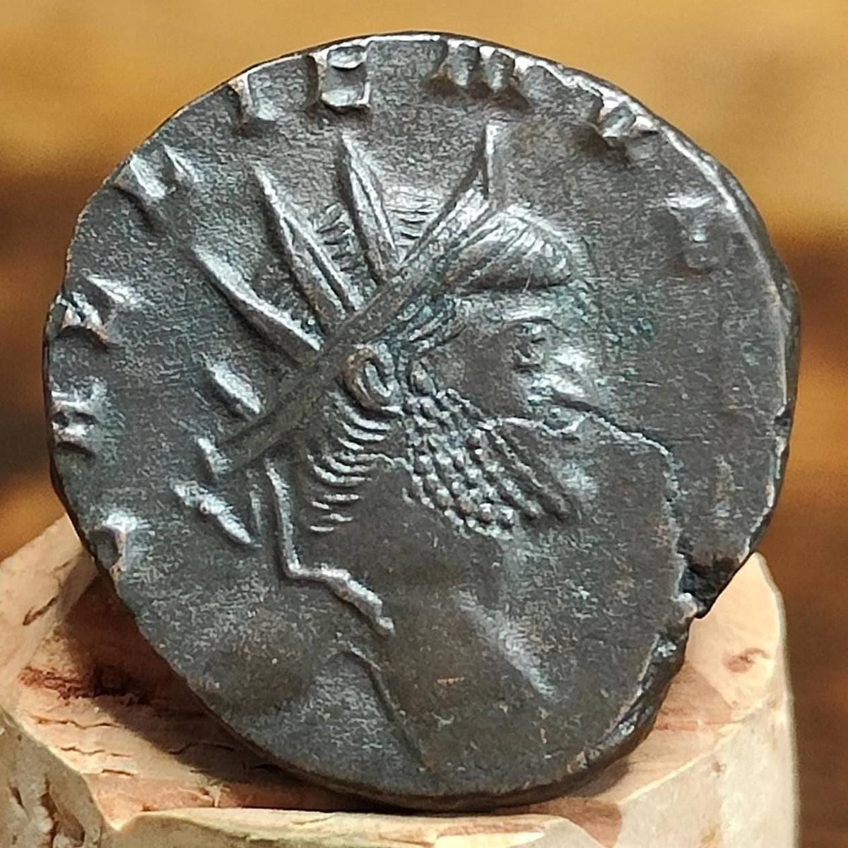 Gallienus Zoo Series Antoninianus , Gazelle Reverse, 253-268AD, In The Name Of Diana