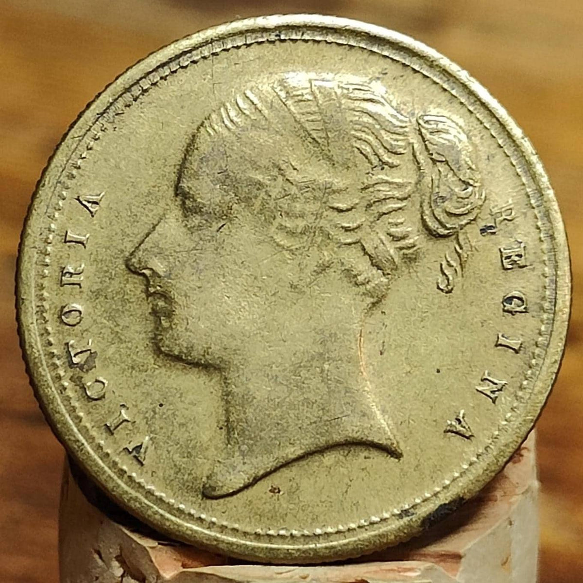 Victorian Cumberland Jack Token, dated 1837, To Hanover brass jetton