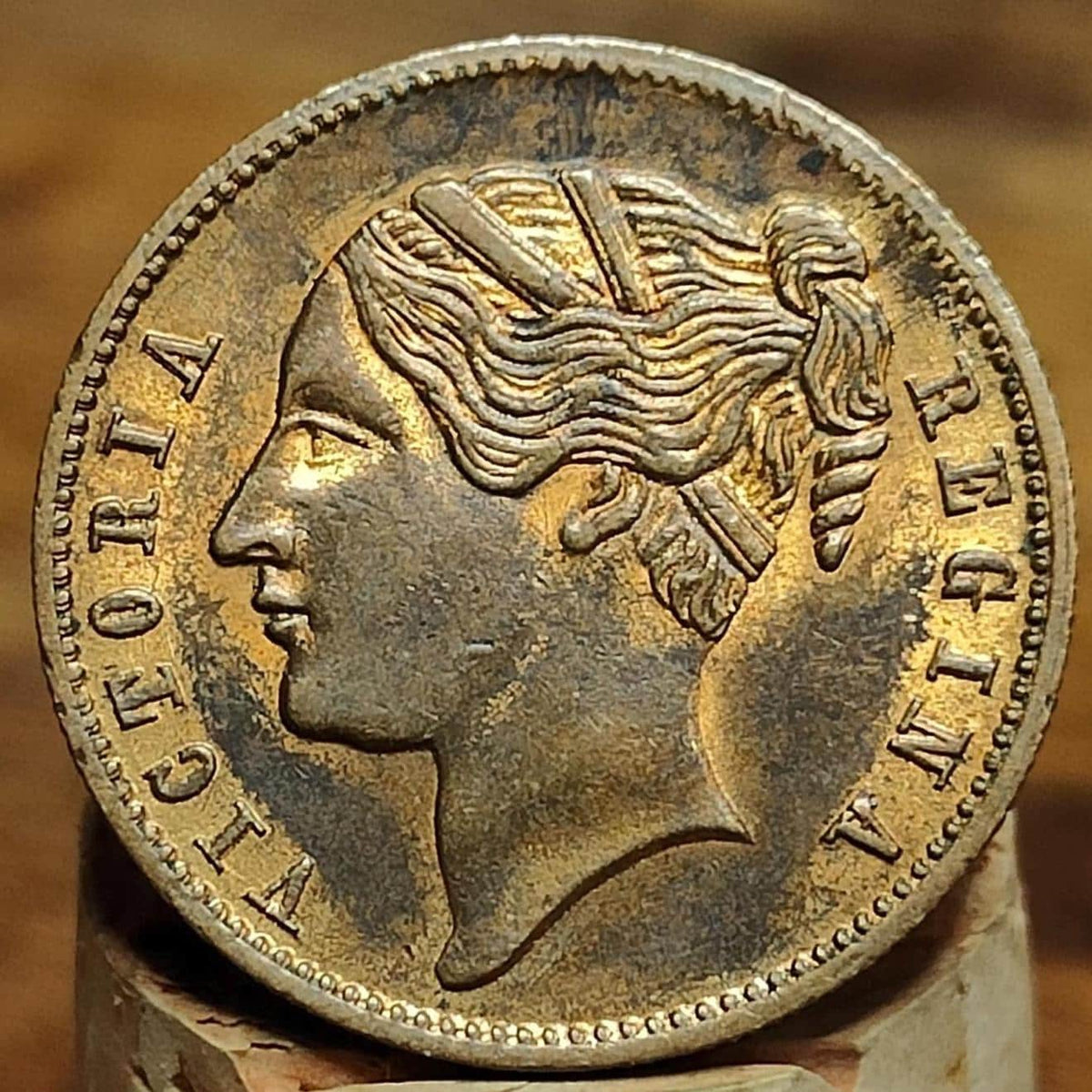 Victorian Cumberland Jack Token, dated 1837, To Hanover brass jetton