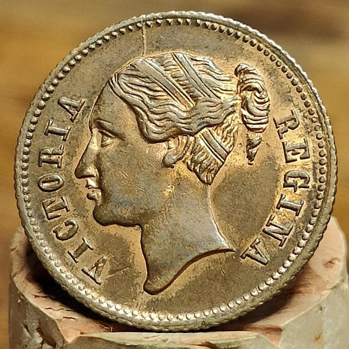 Victorian Cumberland Jack Token, dated 1837, To Hanover brass jetton