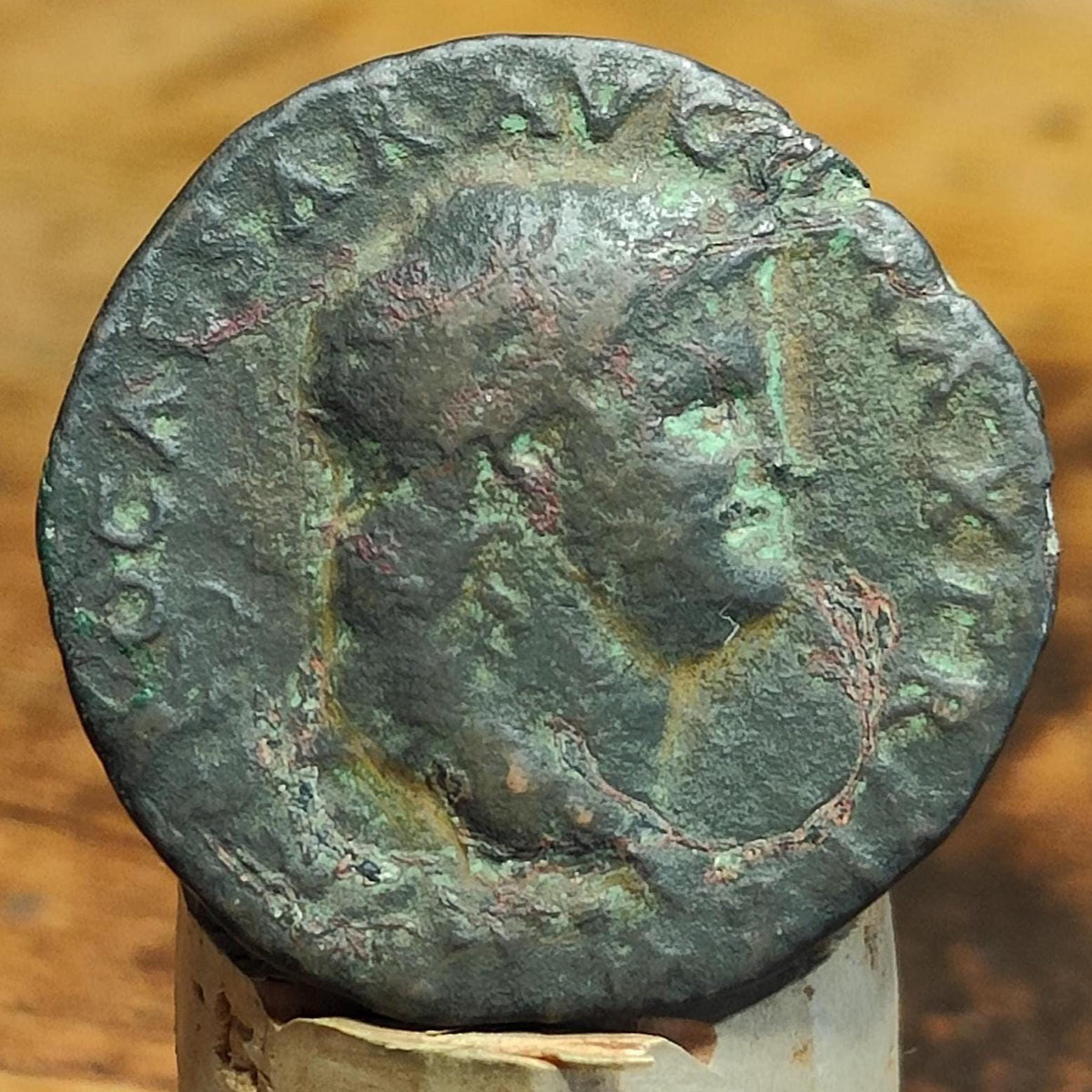 Nero As Roman Coin, Victory reverse, 65AD