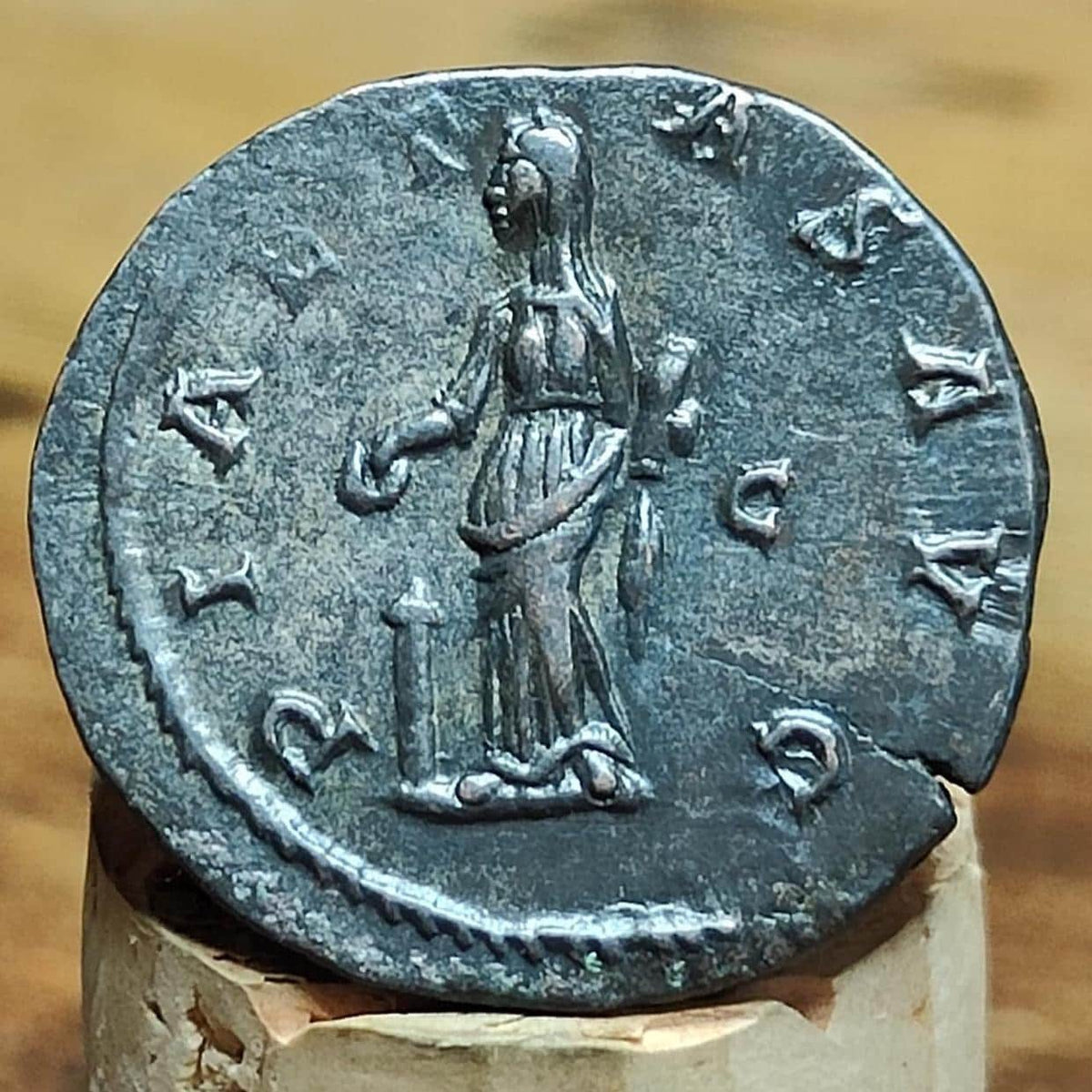 Probus Antoninianus, Pietas reverse, 276 - 282AD ancient double denarius coin