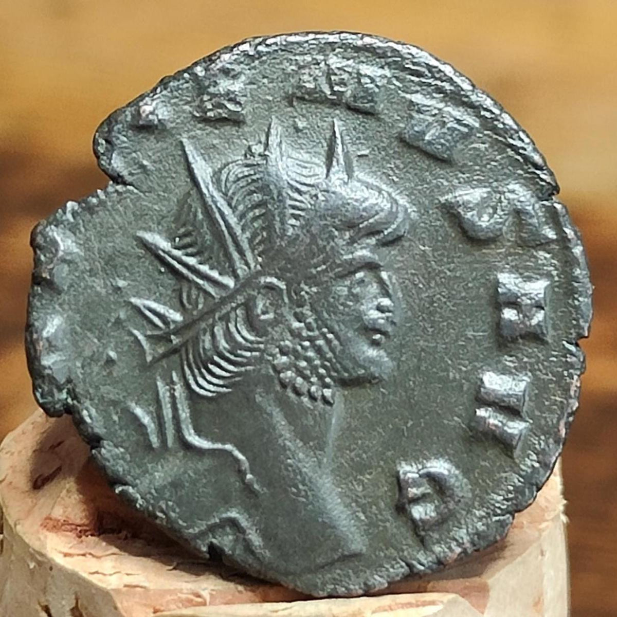 Gallienus Zoo Series Antoninianus , Doe Reverse, 253-268AD, In The Name Of Diana
