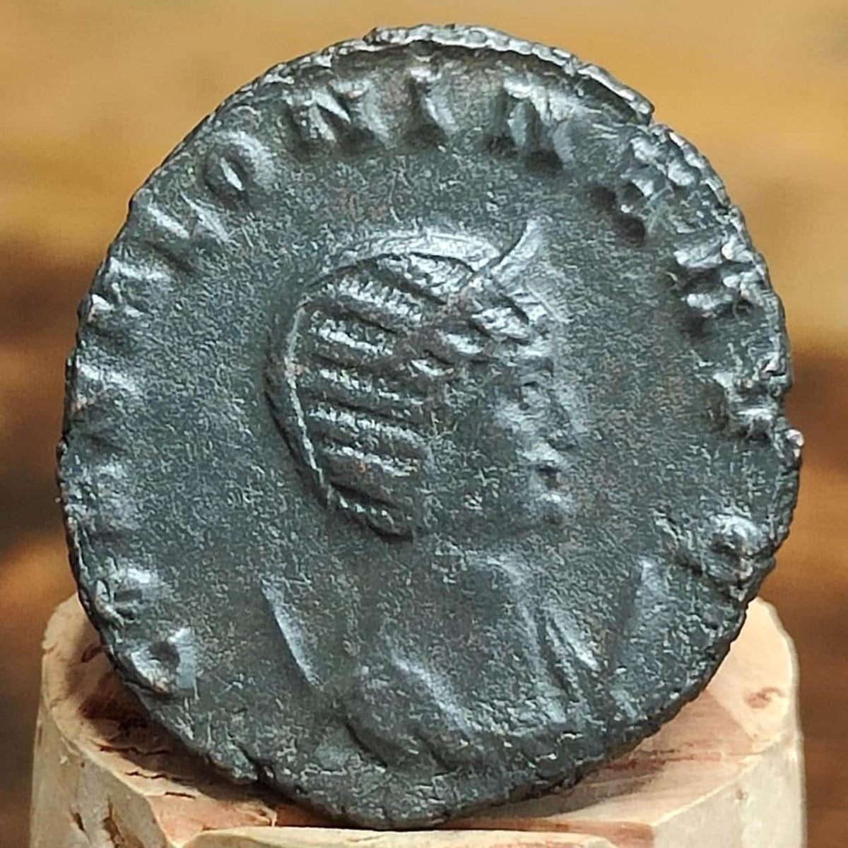 Salonina Zoo Series Antoninianus , Goat Reverse, 253-268AD, In The Name Of Jupiter