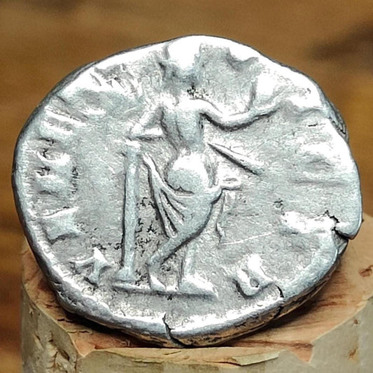 Julia Domna Silver Denarius with Venus reverse, Ancient roman coin - VPUKcoins