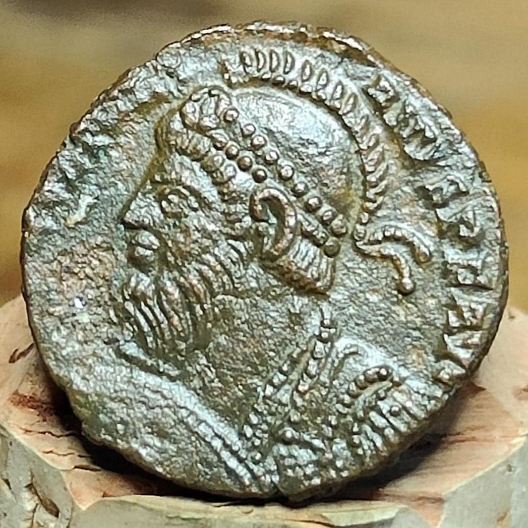 Julian II Roman coin, ancient follis with votive reverse AE3 - VPUKcoins
