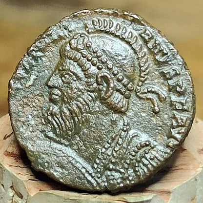 Julian II Roman coin, ancient follis with votive reverse AE3 - VPUKcoins
