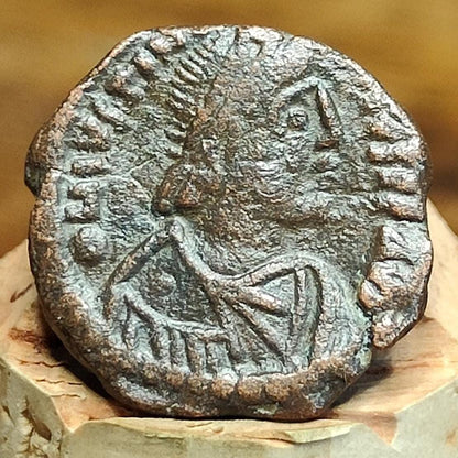 Justinian I Byzantine coin, Authentic Roman Pentanummium 527 - 565AD, Early Christian - VPUKcoins