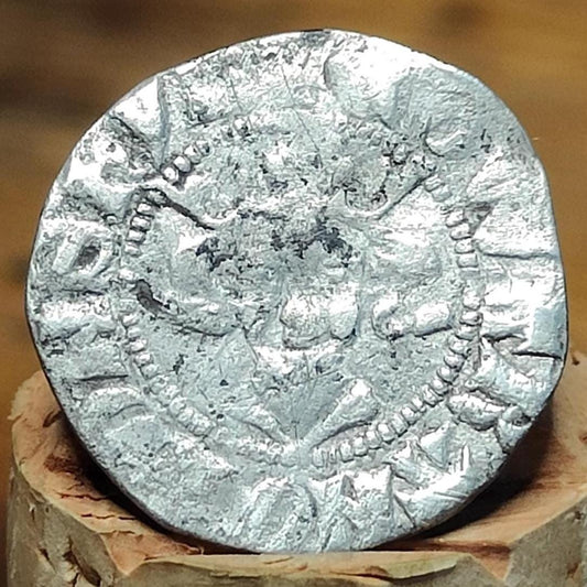 King Edward I Medieval hammered silver penny coin, 700 years old - VPUKcoins