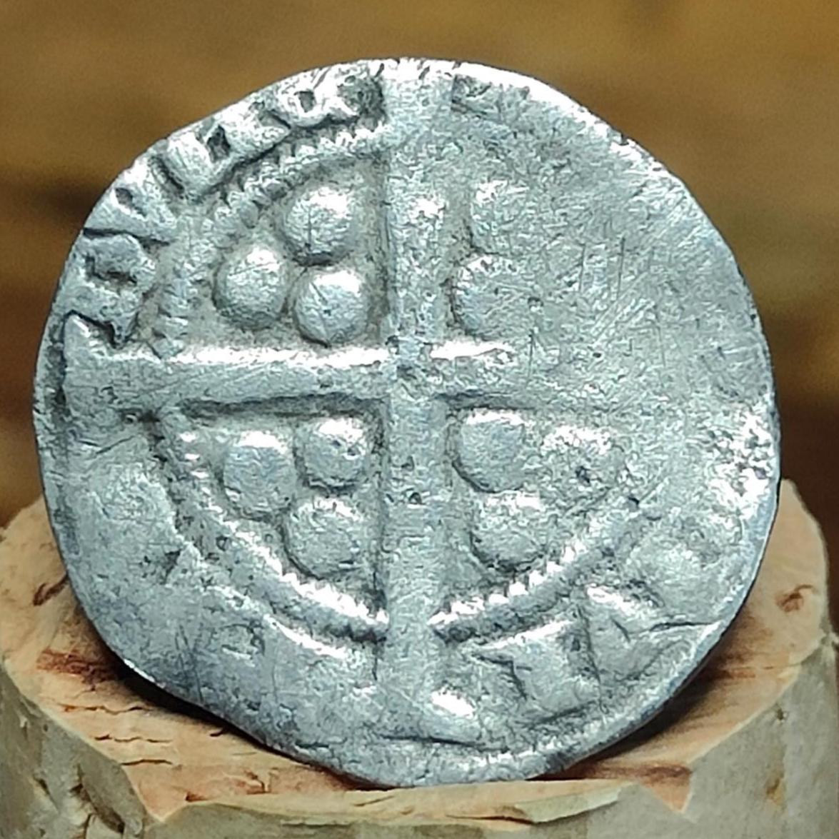 King Edward I Medieval hammered silver penny coin, 700 years old - VPUKcoins