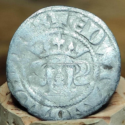 King Edward I Medieval hammered silver penny coin, London mint, 700 years old - VPUKcoins