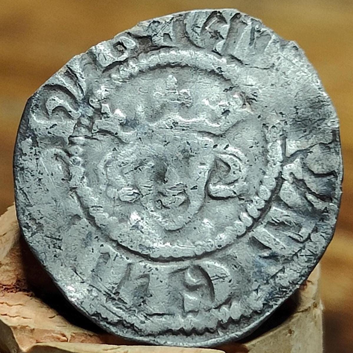 King Edward I Medieval hammered silver penny coin, London mint, 700 years old - VPUKcoins