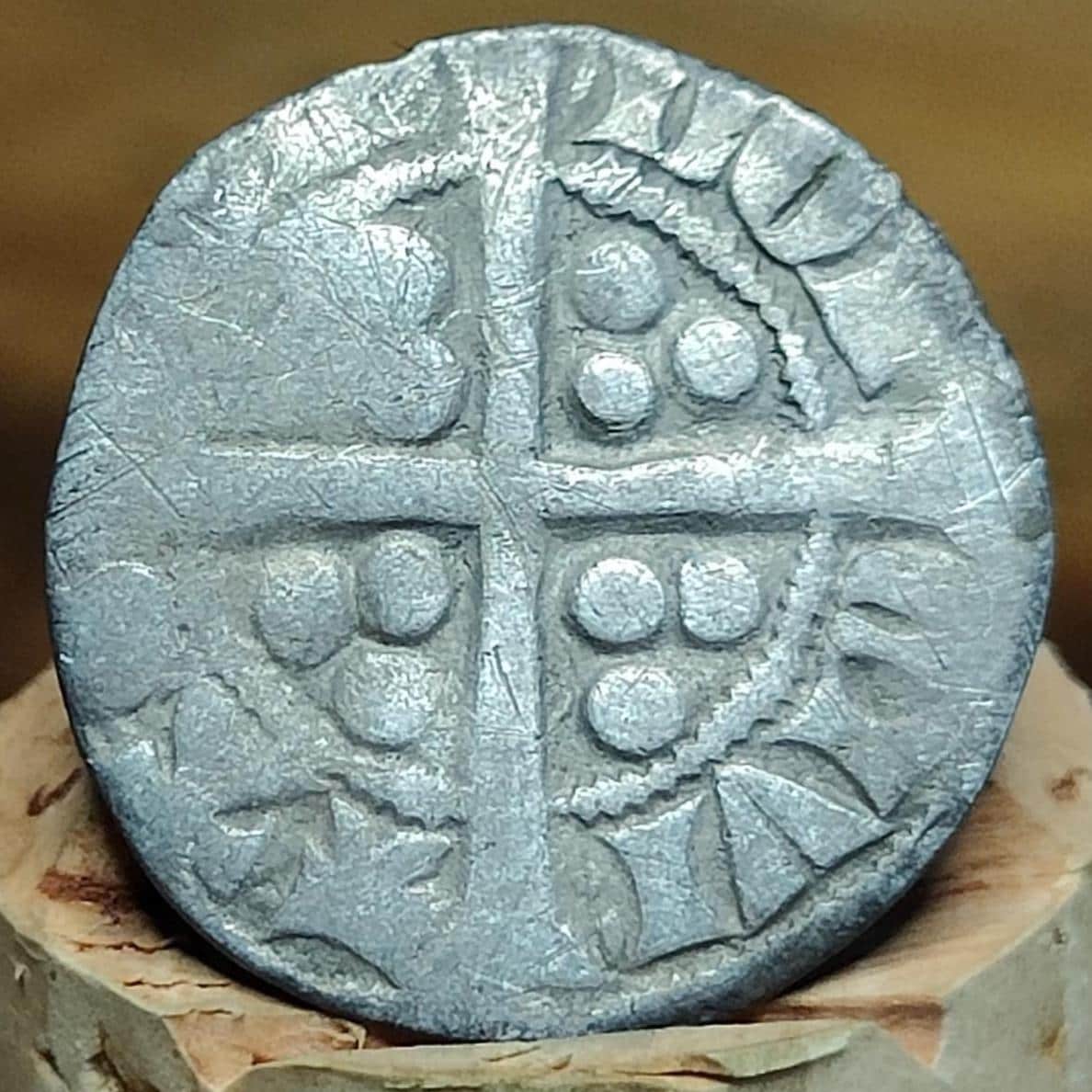 King Edward I Medieval hammered silver penny coin, London mint, 700 years old - VPUKcoins