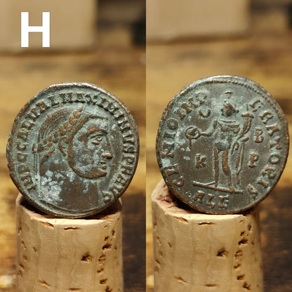 Large Roman Follis, genuine ancient coins from the Roman empire - VPUKcoins