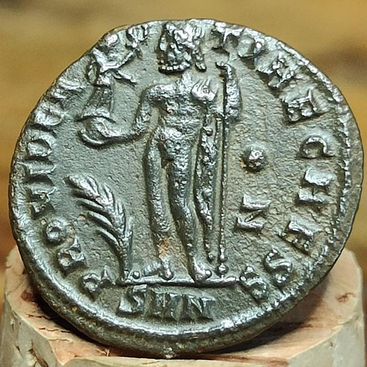 Licinius II Roman coin with Jupiter reverse, 317 - 324AD, ancient Follis - VPUKcoins