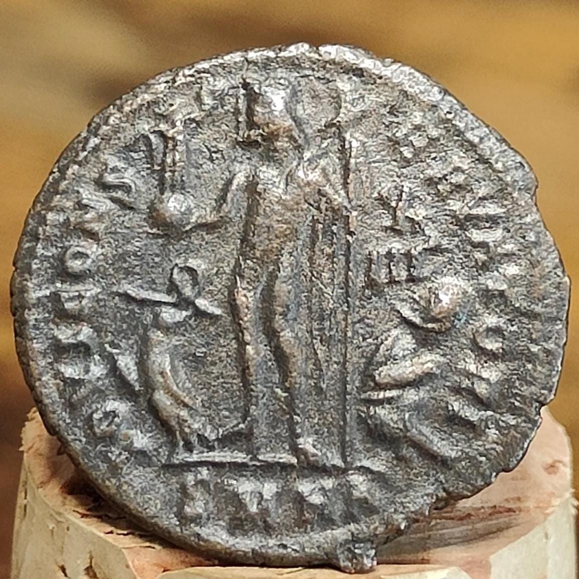 Licinius II Roman coin with Jupiter reverse, high grade ancient Follis - VPUKcoins
