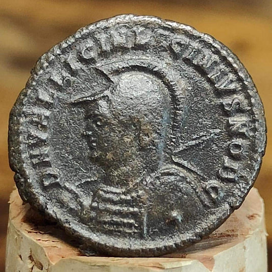 Licinius II Roman coin with Jupiter reverse, high grade ancient Follis - VPUKcoins