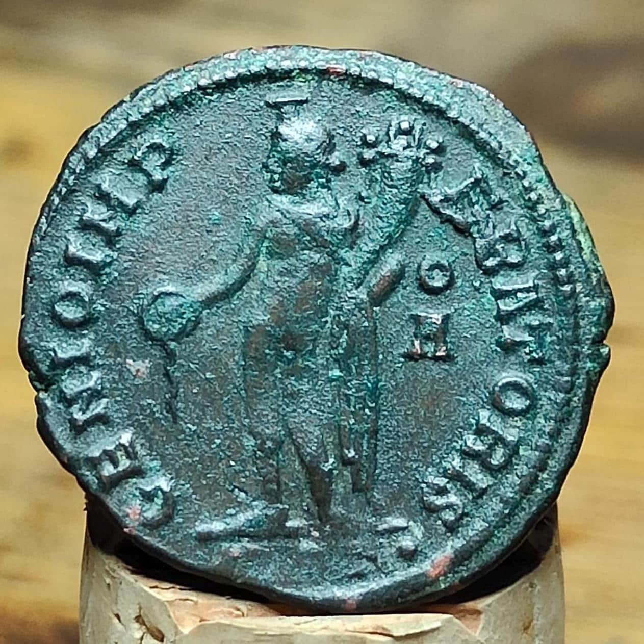 Licinius Roman coin with Genius reverse, high grade ancient Follis - VPUKcoins